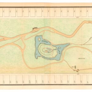Map Showing Golden Gate Park, the Avenue and Buena Vista Park. Scale 400 ft. to 1 inch.