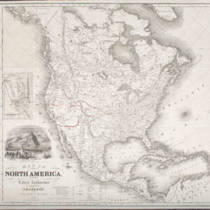 Map of North America from the Latest Authorities