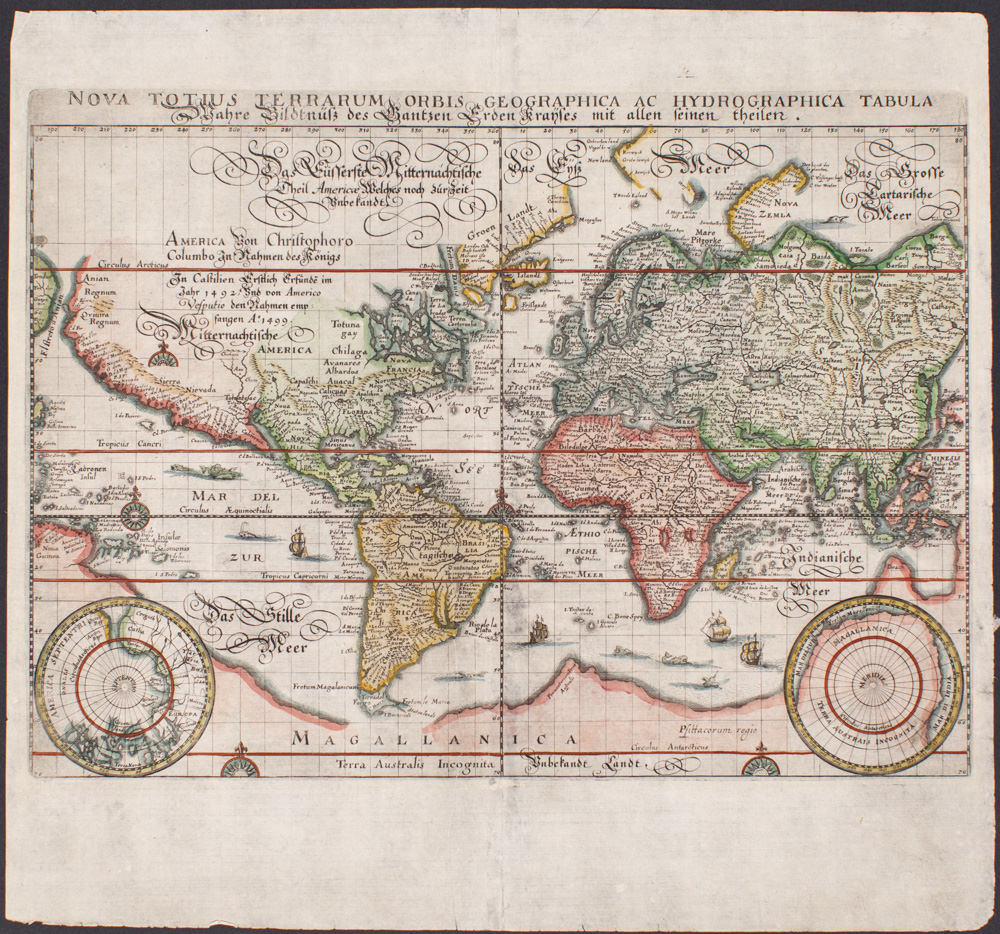 Nova Totius Terrarum Orbis Geographica ac Hydrographica Tabula