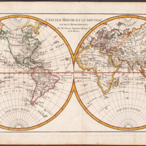 L’Ancien Monde et le Nouveau en deux Hemispheres