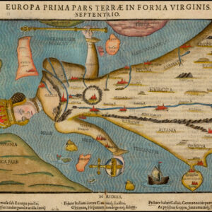 Europa Prima Pars Terrae In Forma Virginis.