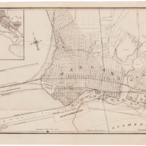 E. C. Sessions’ Map of Oakland and Brooklyn