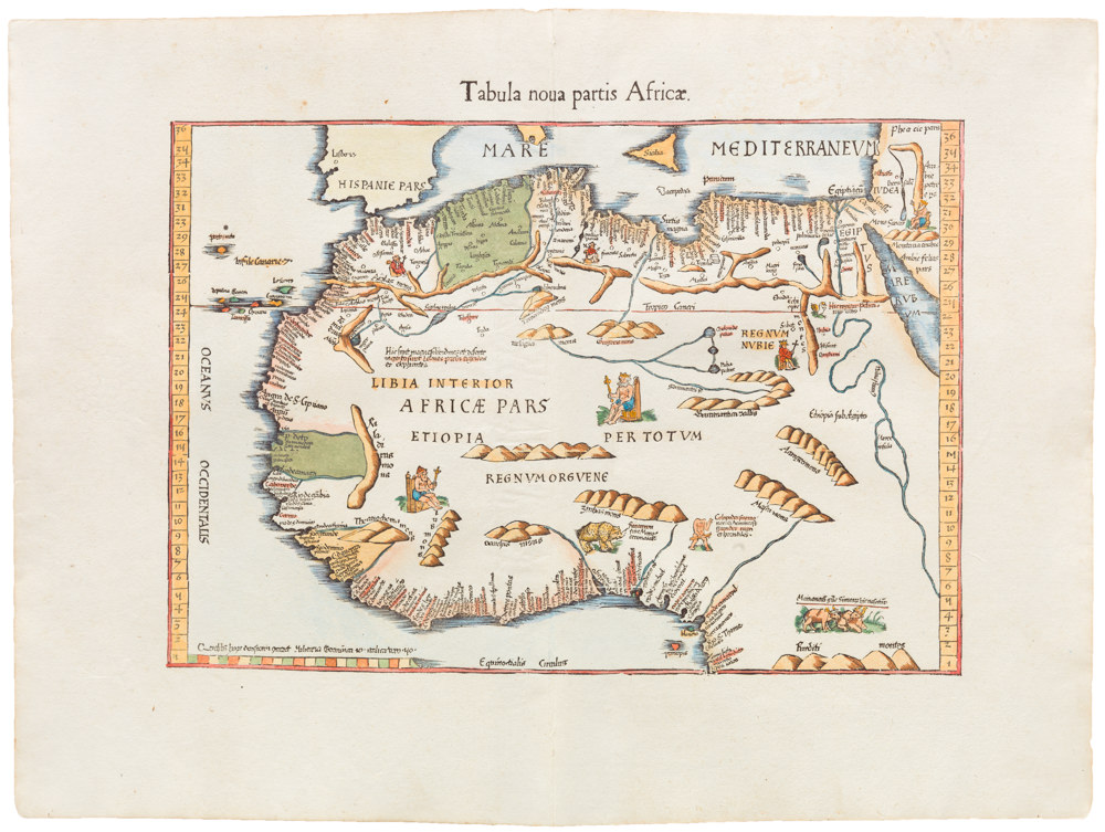 Tabula Nova Partis Africae