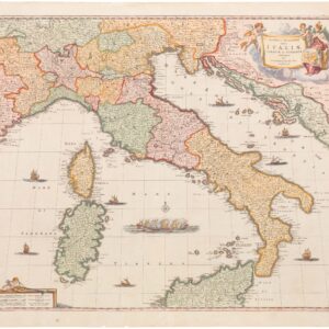 Novissima et Accuratissima totius Italiae Corsicae et Sardiniae Descriptio