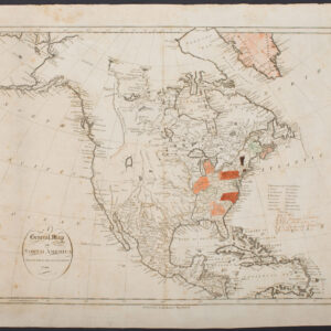 General Map of North America, drawn from the best surveys, 1795