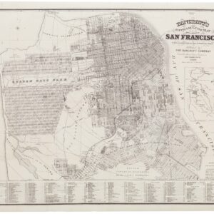 Bancroft’s Official Guide Map of City and County of San Francisco, Compiled from Official Maps in Surveyor’s Office