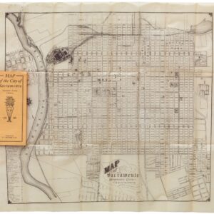 Map of Sacramento, Sacramento County, California