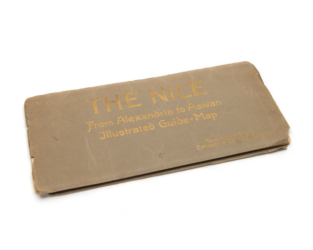 The Nile from Alexandria to Aswan, Illustrated Guide-Map