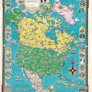A Pictorial Map of North America