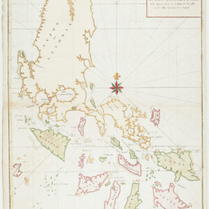 Carte du Canal des Iles Philippines Par lequel passe le Galion de Manille, et les Isles voisins de ce canal