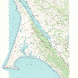 Point Reyes Quadrangle (19 x 15 mintues map)