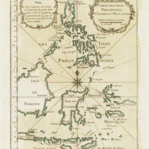 Carte des Isles Philippines, Celebes et Moluques. Carte des Isles Philippines… 1re. Feuille  Carte des Isles Philippines… 2e. Feuille.