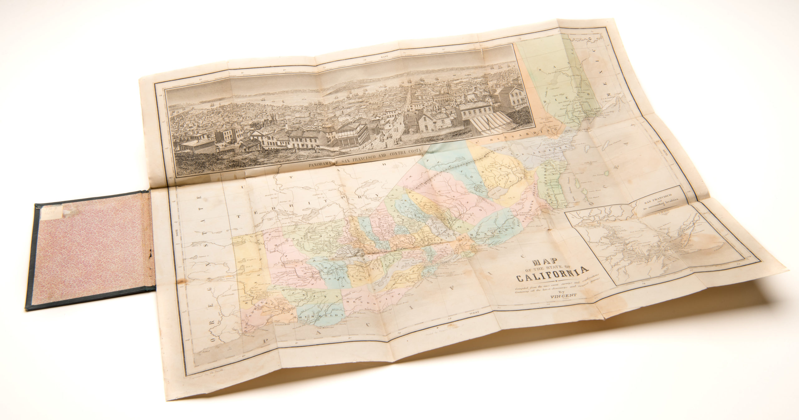 Map of the State of California. Compiled from the most recent surveys and explorations...