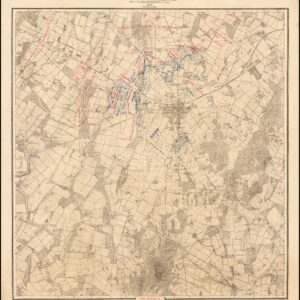 Map of the Battle Field of Gettysburg. July 1st, 2nd, 3rd