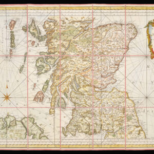 Carte Reduite des Isles Britanniques Troisime Feuille Patie Meridionale de L’Ecose…