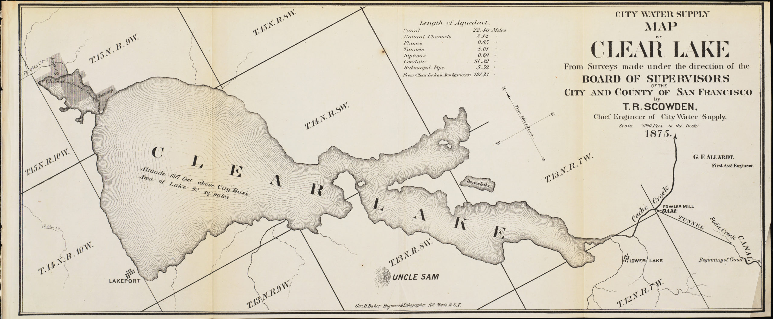 4 San Francisco water supply maps