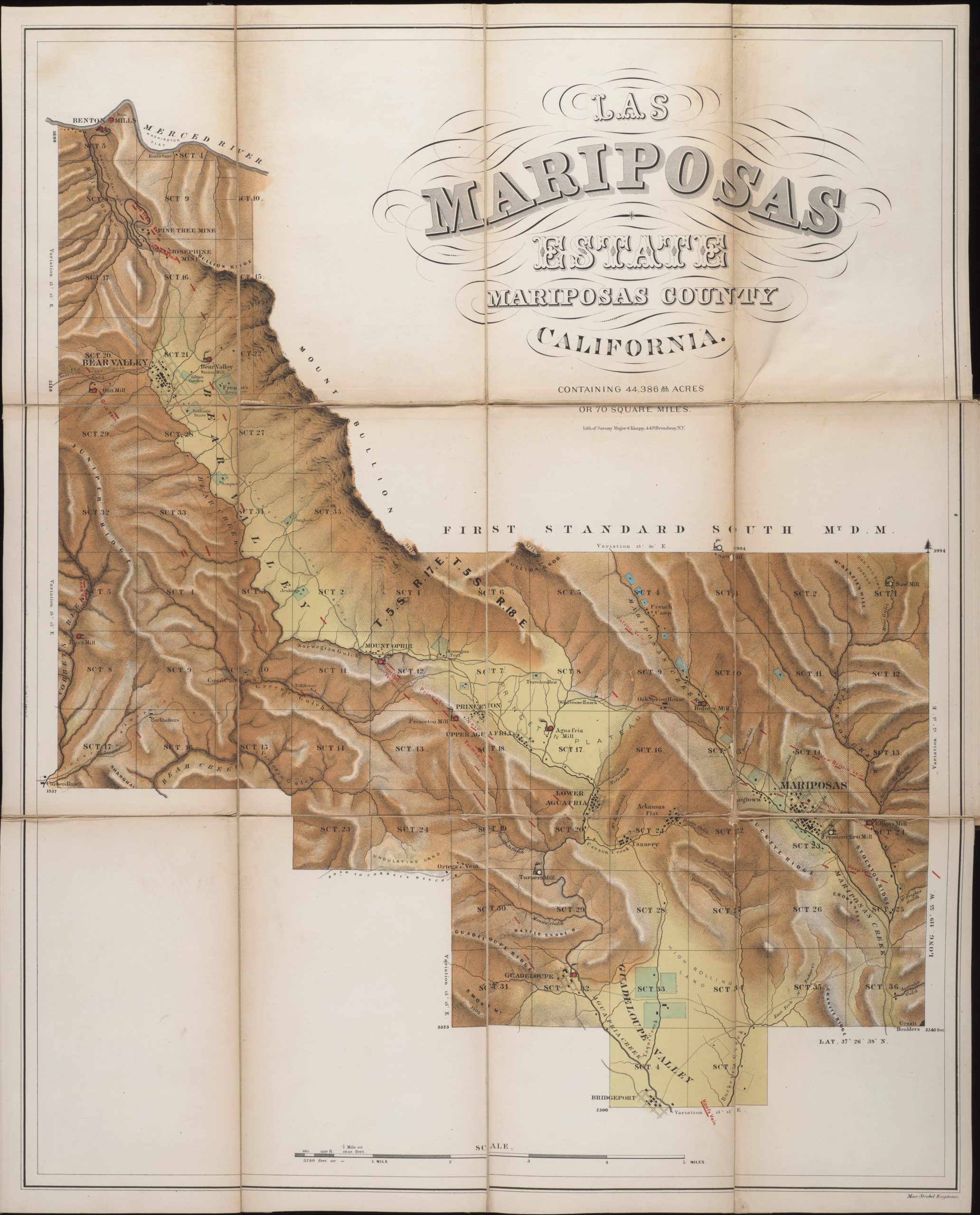 Las Mariposas Estate, Mariposas County, California