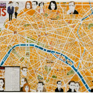 Le Plan des Cinemas a Paris [and verso] Europe Movie Map