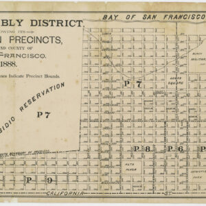 41st Assembly District Showing its Election Precincts, City and County of San Francisco