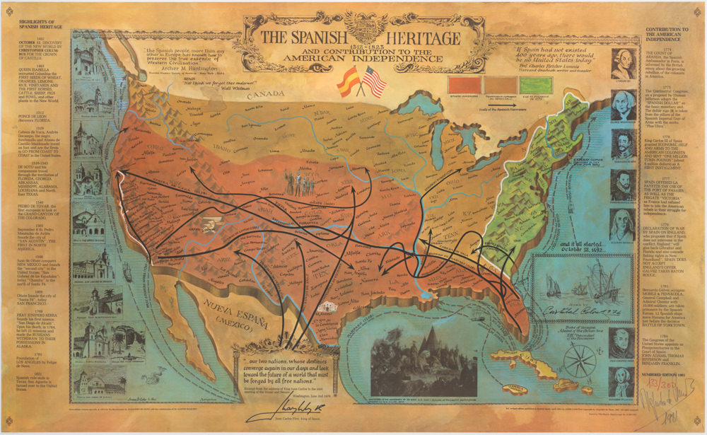 The Spanish Heritage and Contribution to the American Independence 1512-1823