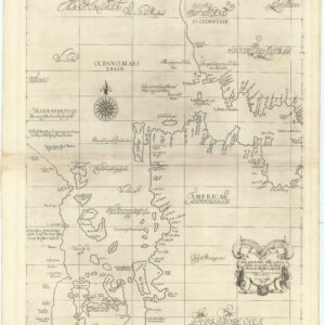 Carta particolare dello istreto e Mare iscoperto da Hen:º Hudson Ingilese nel. 1611…