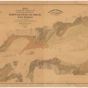Map Exhibiting the Salt Marsh, Tide and Submerged Lands Disposed of by the State of California in and Adjacent to the Bays of San Francisco and San Pablo and now Subject to Reclamation Prepared from Maps of the U.S. Coast Survey & Official Records by Order of the Board of State Harbor Commissioners for the United States Commissioners on San Francisco Harbor…