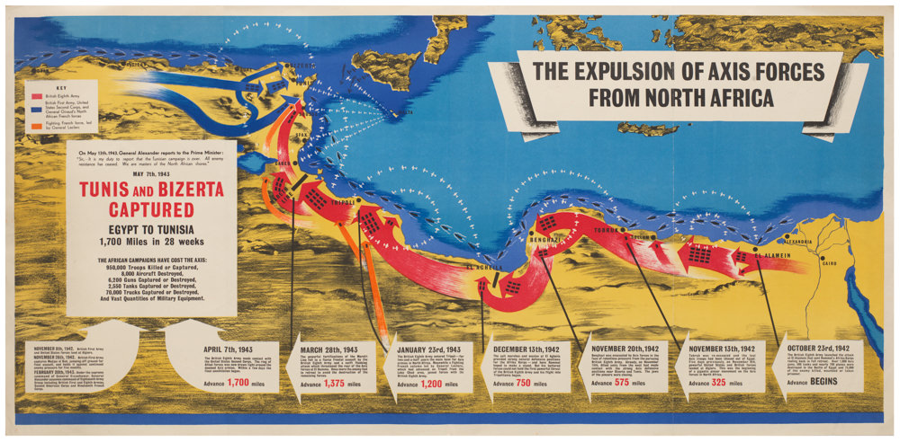 THE EXPULSION OF AXIS FORCES FROM NORTH AFRICA