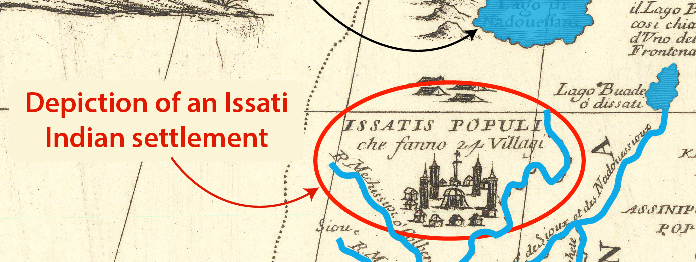 AMERICA SETTENTRIONALE Colle Nuove Scoperte fin all'Anno 1688... - Neatline