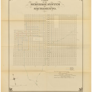 Plan of the Sewerage System of Sacramento