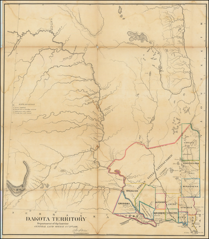 Dakota Territory...1866