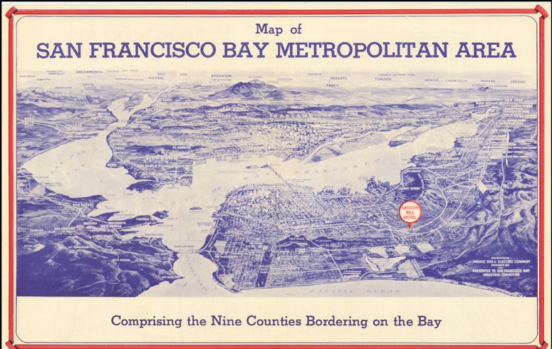 Mission Bell Motel's Suggested 35 Mile Drive and Scenic Tour of San Francisco