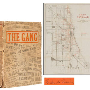 Chicago’s Gangland. Prepared by Frederic M. Thrasher 1923-26