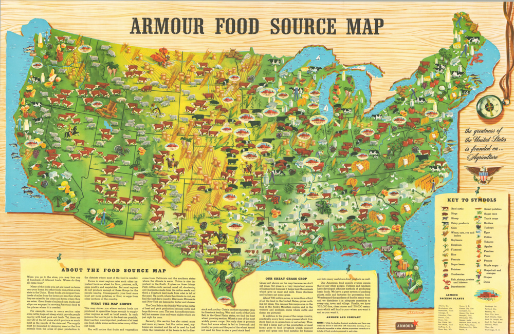 Armour Food Source Map.