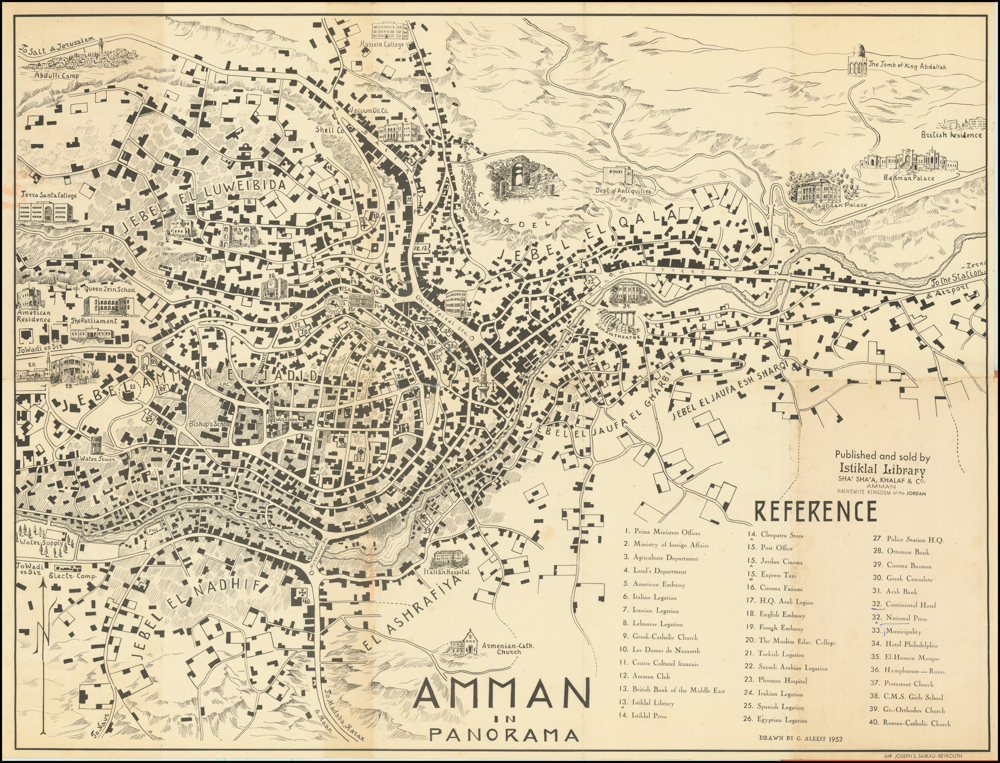 Amman in Panorama