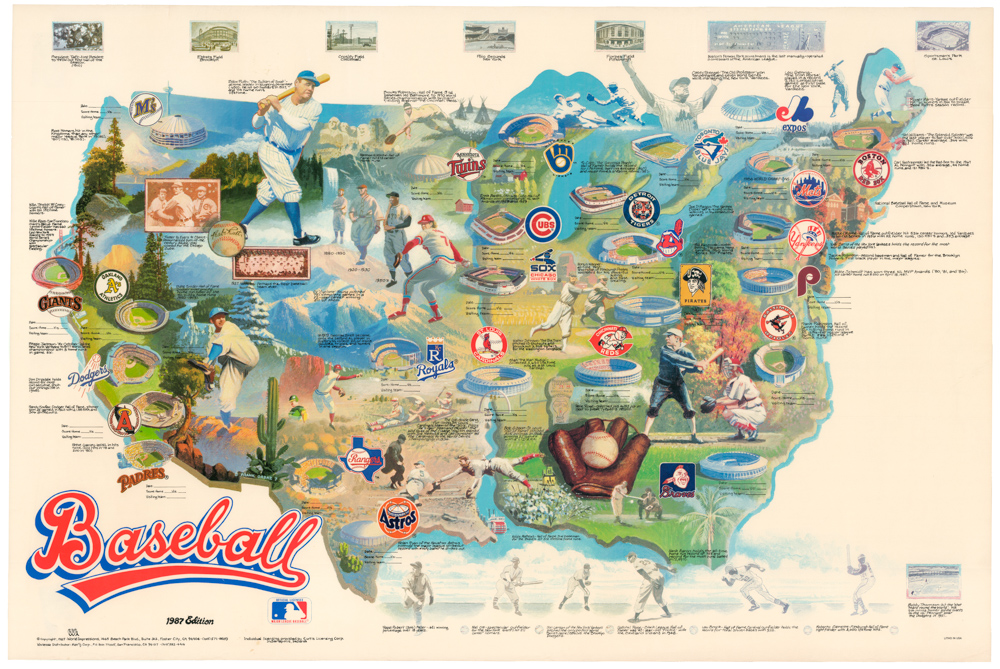 Baseball. 1987 Edition