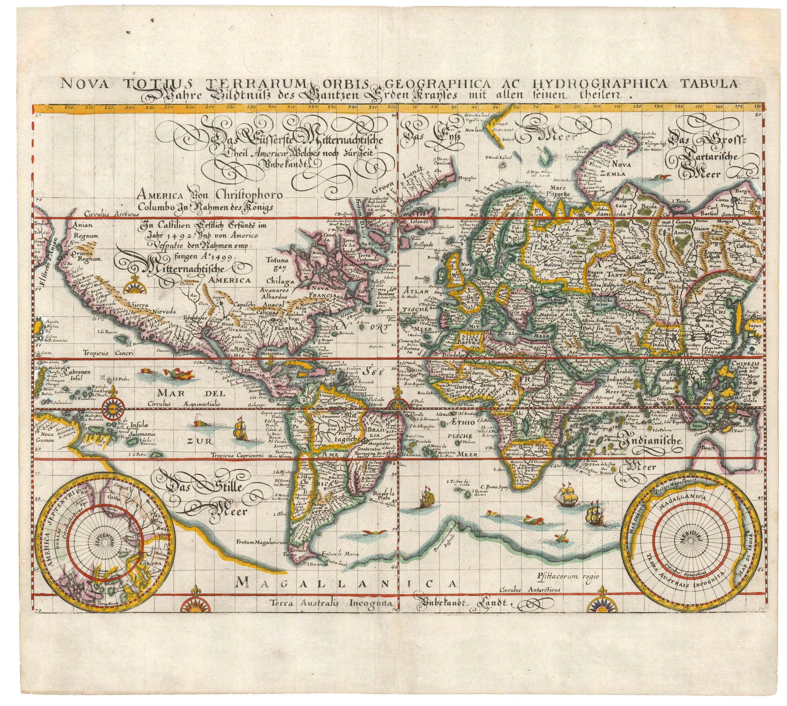 Nova Totius Terrarum Orbis Geographica Ac Hydrographica Tabula...