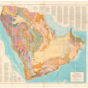 Geologic Map of the Arabian Peninsula.