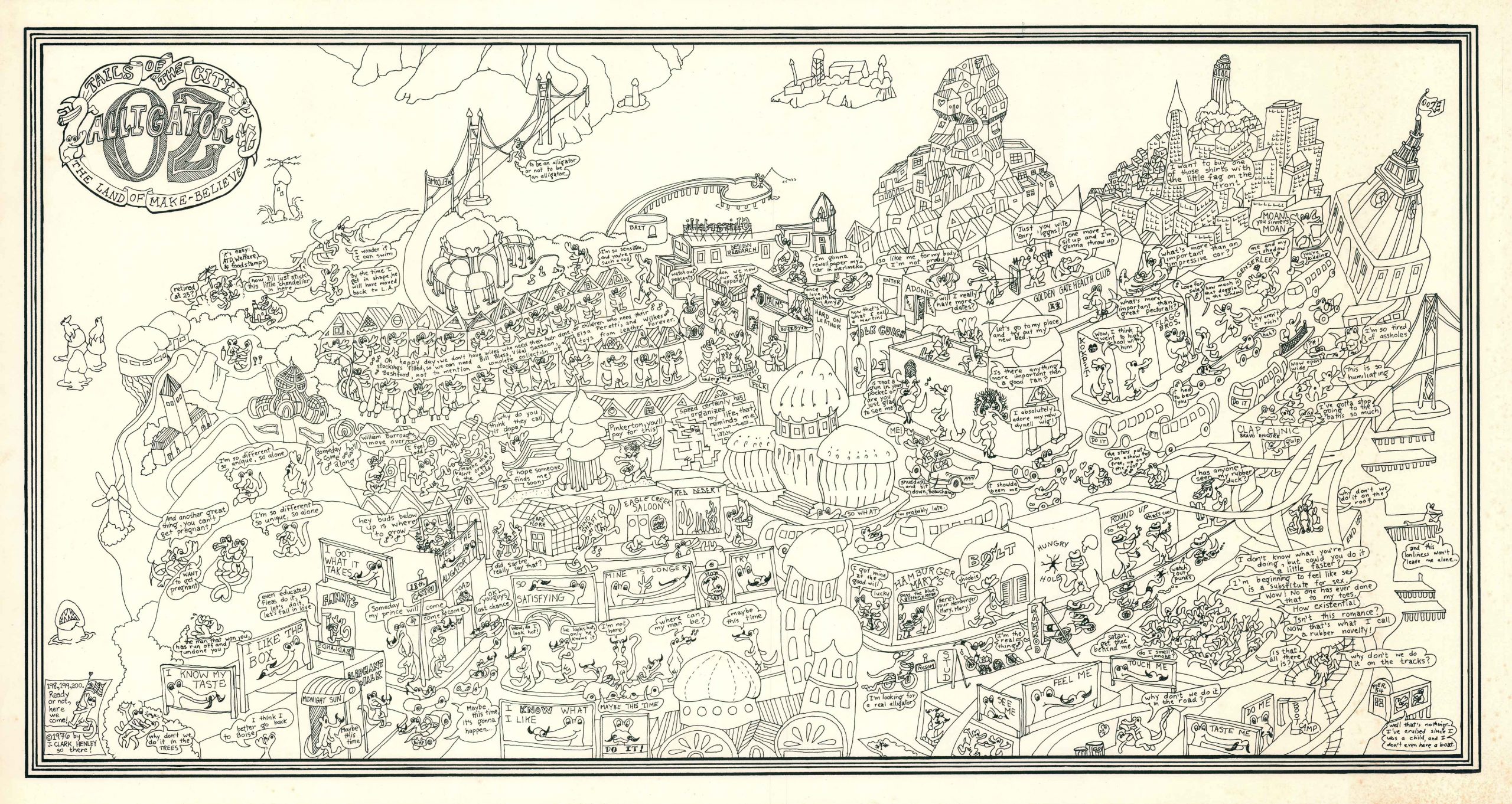 Tails of the City Alligator Oz The land of Make-Believe.