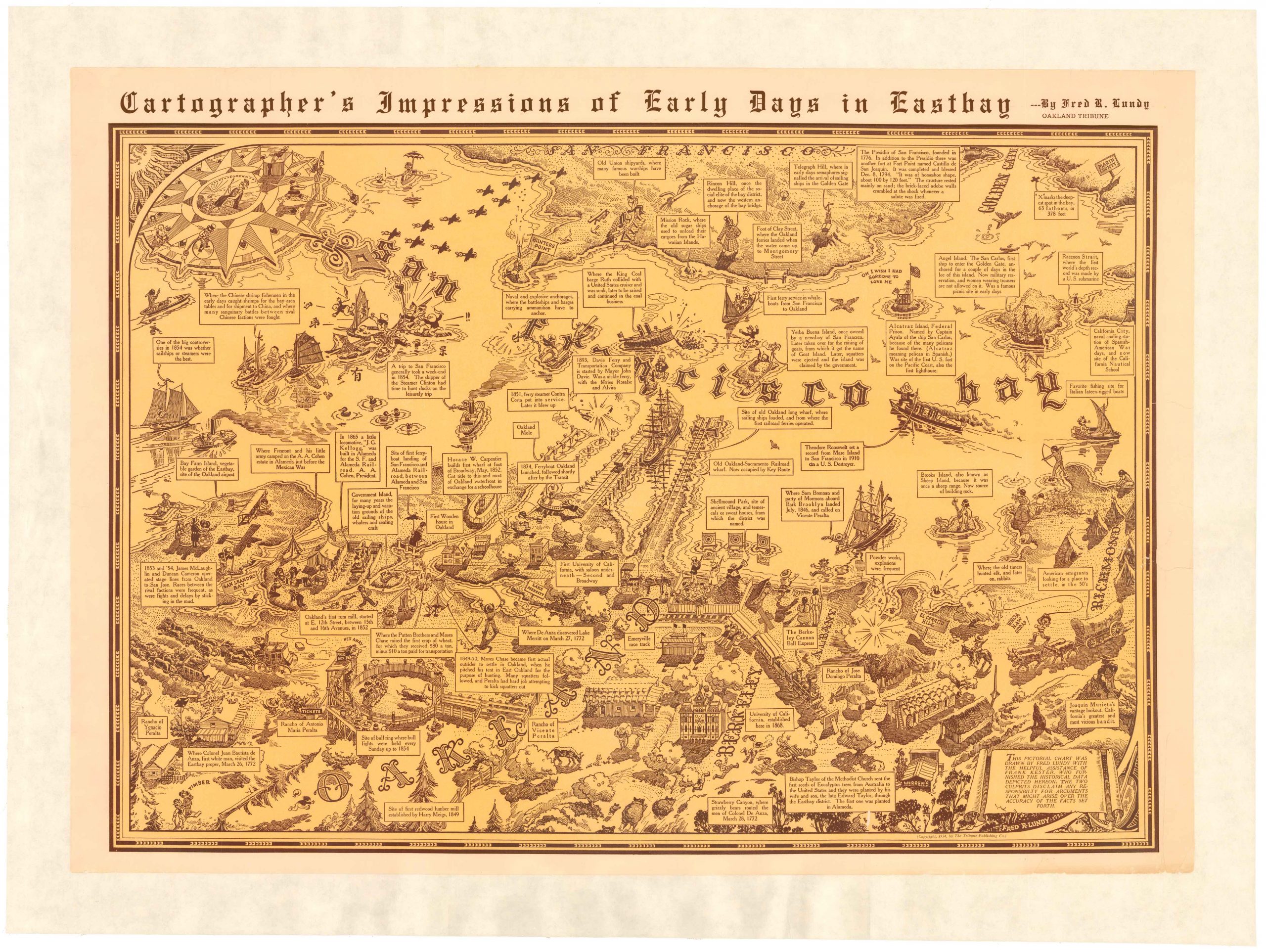 Cartographer's Impressions of Early Days in Eastbay
