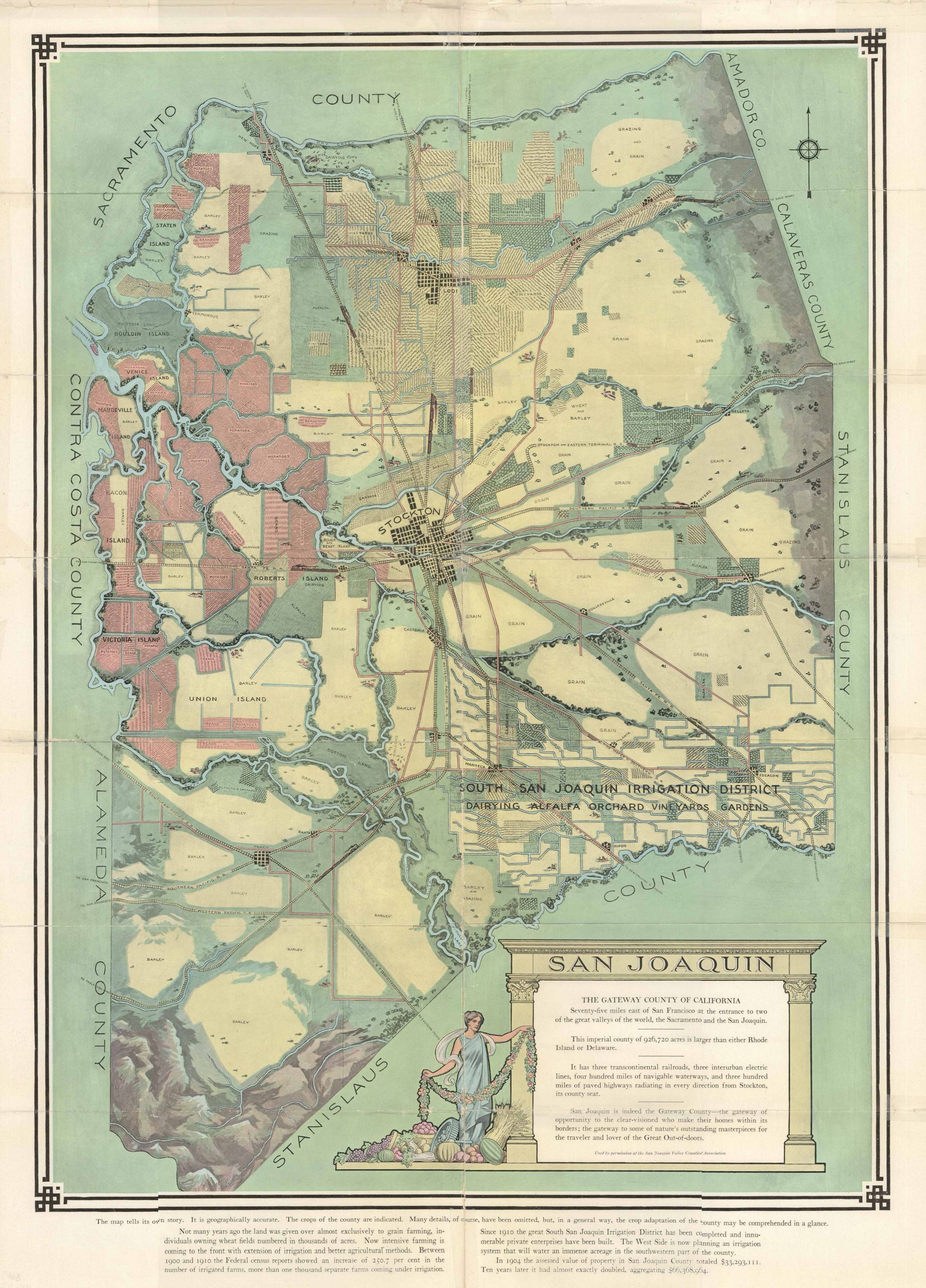 San Joaquin, the Gateway County of California