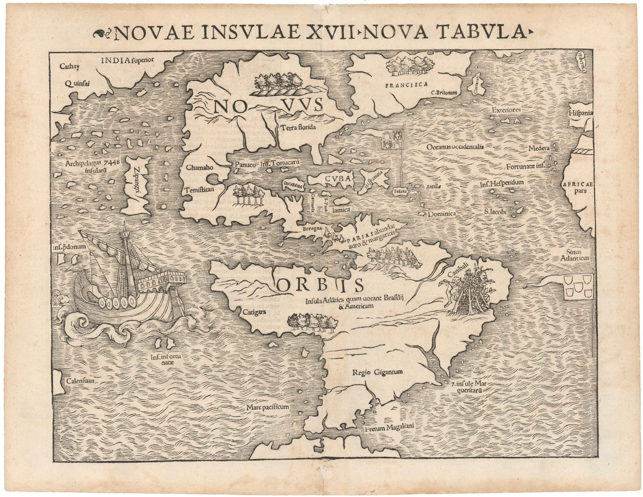 Novae Insulae XVII Nova Tabula [First State!]