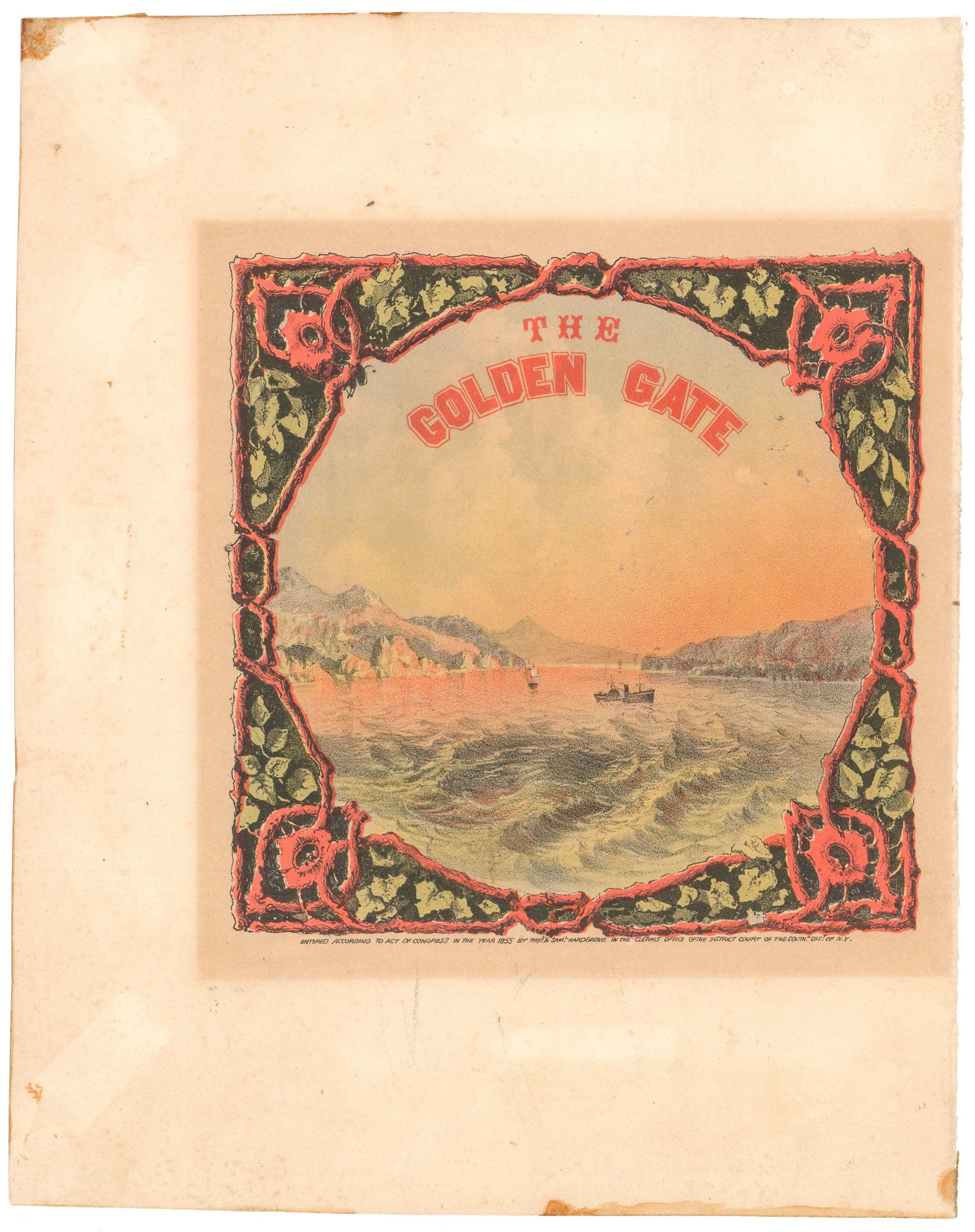 The Golden Gate.
