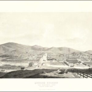 Mission Dolores, San Francisco – 1860, from the Potrero Nuevo