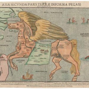[First Edition] Asia Secunda pars Terrae in Forma Pegasi.