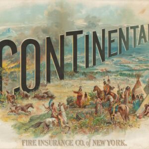 [19th-century Commercial Art] CONTINENTAL Fire Insurance Co. of New York.