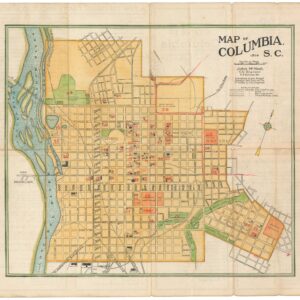 Map of Columbia, S.C.