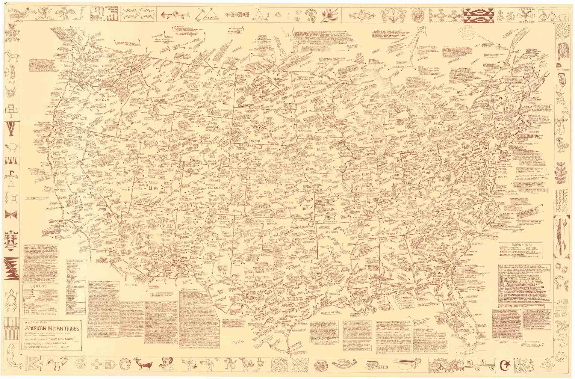 A Map History Of American Indian Tribes Neatline A Map History Of American Indian Tribes Neatline