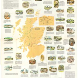 Whisky Map of Scotland.