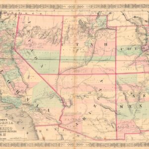 Johnson’s California, with Utah, Nevada, Colorado, New Mexico, and Arizona.