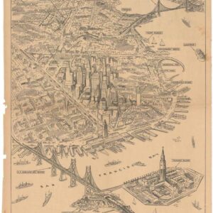 February 17, 1939 San Francisco Chronicle Map.